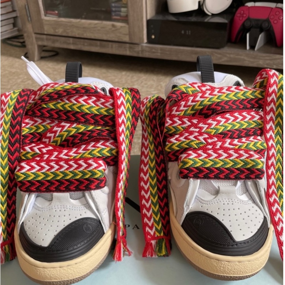 Lanvin curb sneaker